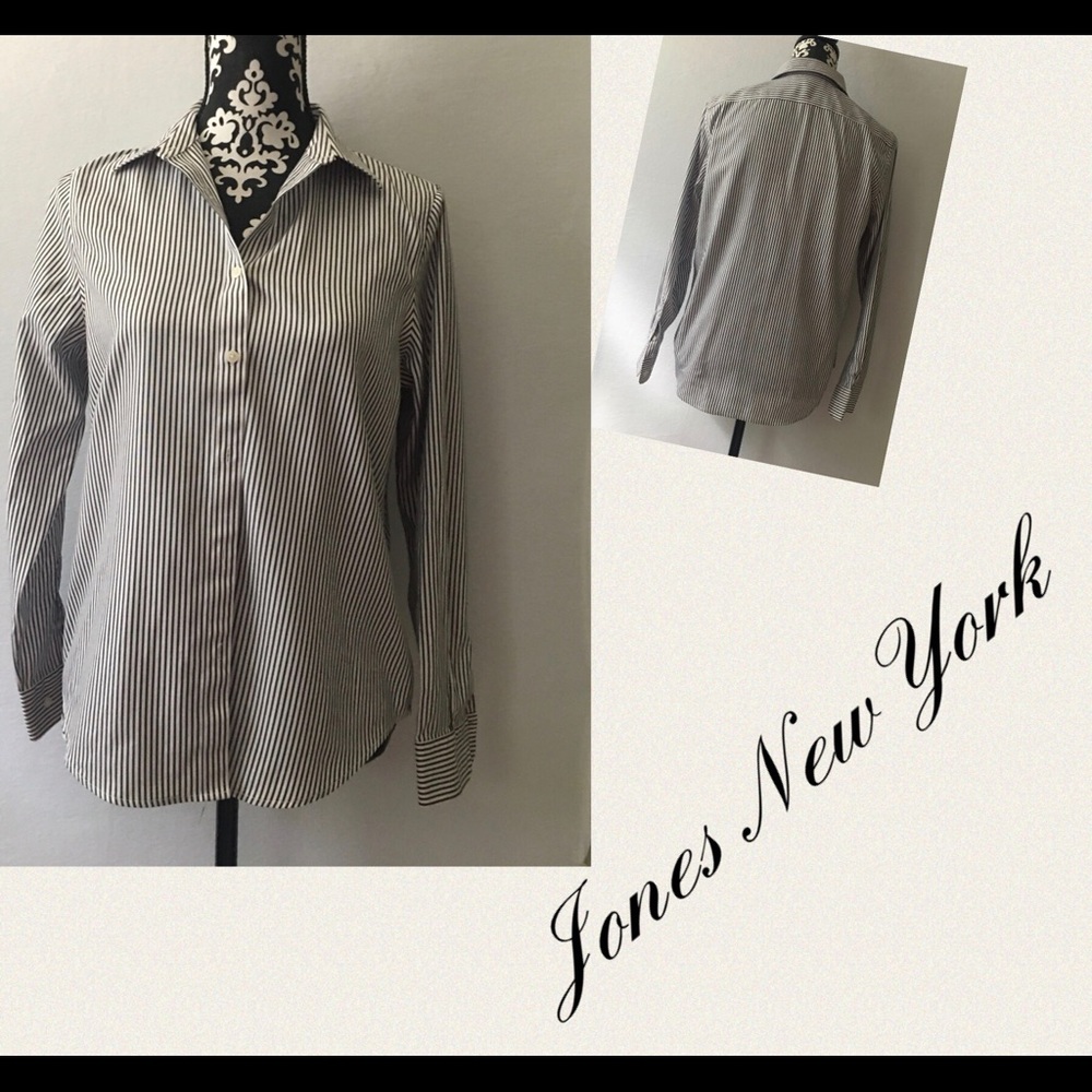 Jones New York top blouse size petite